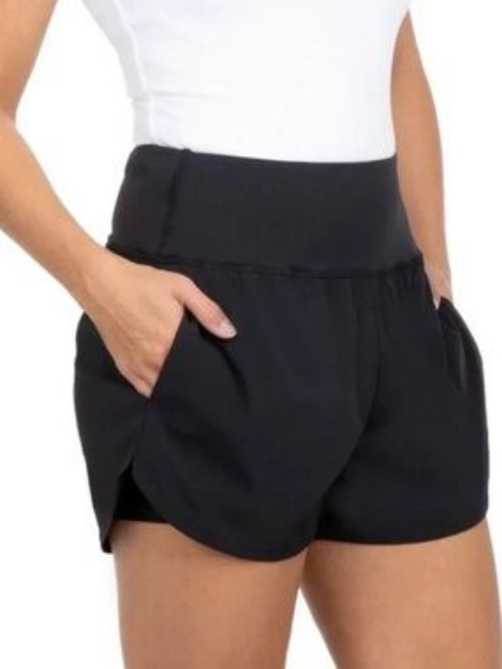 Spyder NWT Women's Black Running Short Choice of Size: Small, Large or XXL - Picture 2 of 10